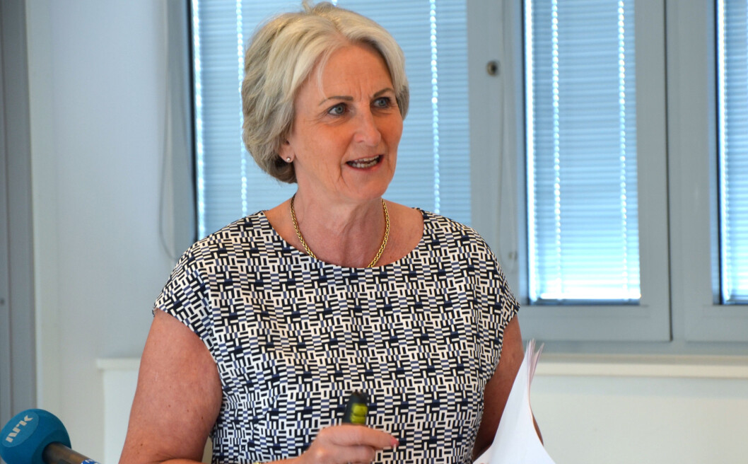 GLAD: Administrerende direktør Vibeke Hammer Madsen i Virke. Foto: Virke GLAD: Administrerende direktør Vibeke Hammer Madsen i Virke. Foto: Virke