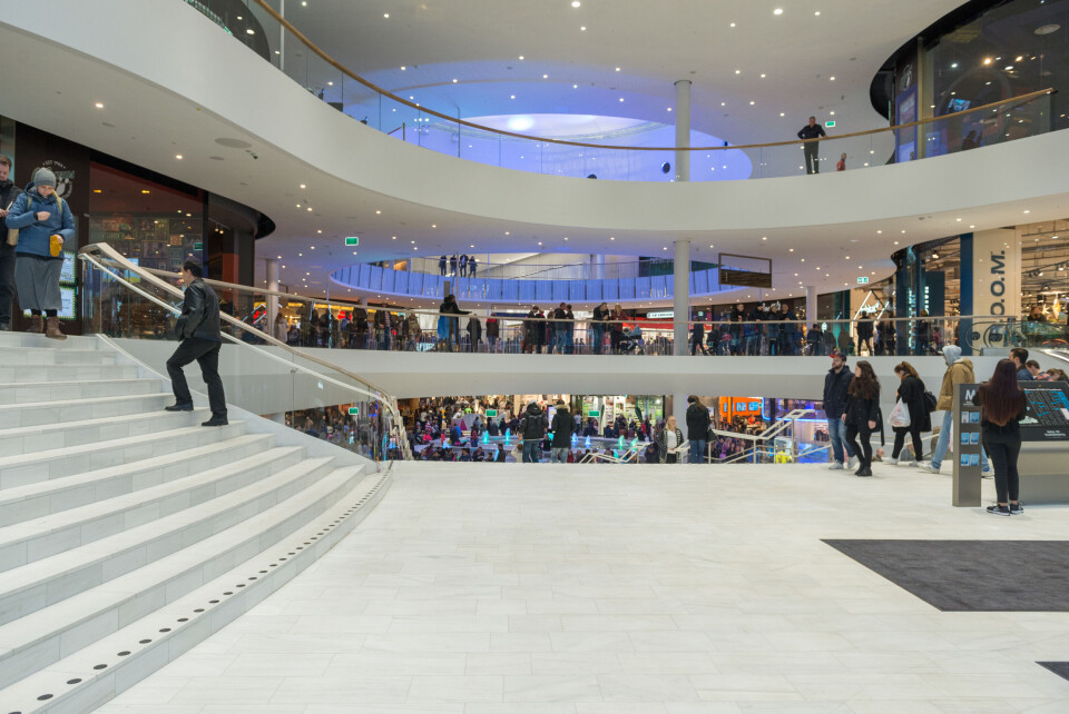 Mall of Scandinavia får trolig Westfield i navnet sitt. Foto: Arild Vågen