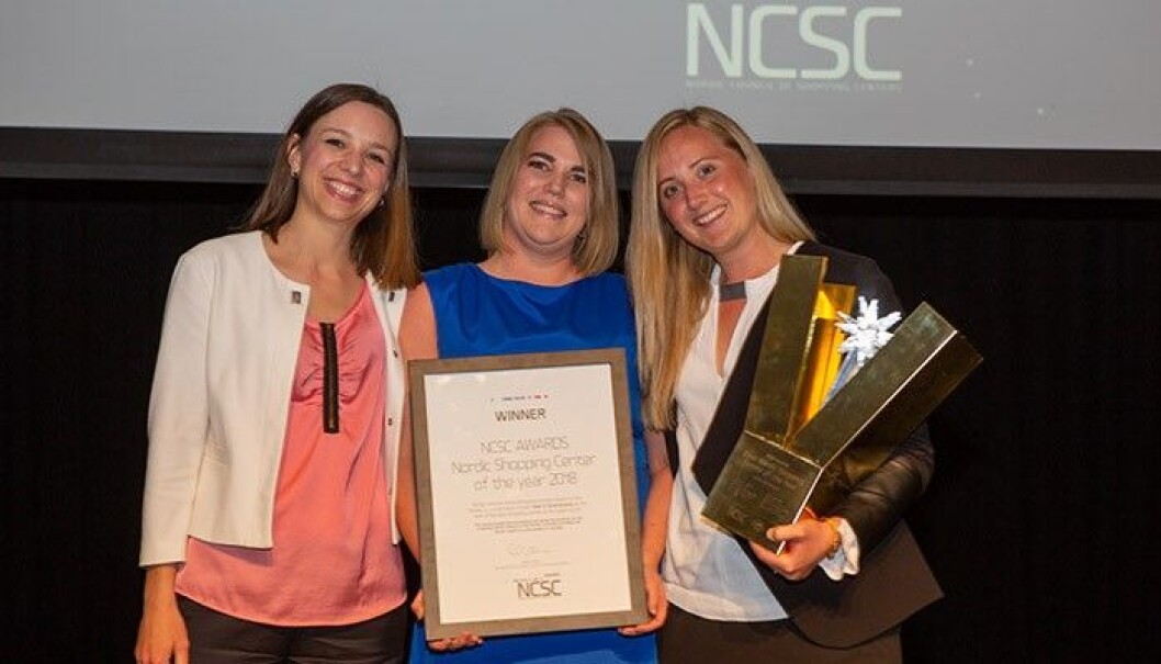 VINNER: Mall of Scandinavia. Foto: NCSC VINNER: Mall of Scandinavia. Foto: NCSC