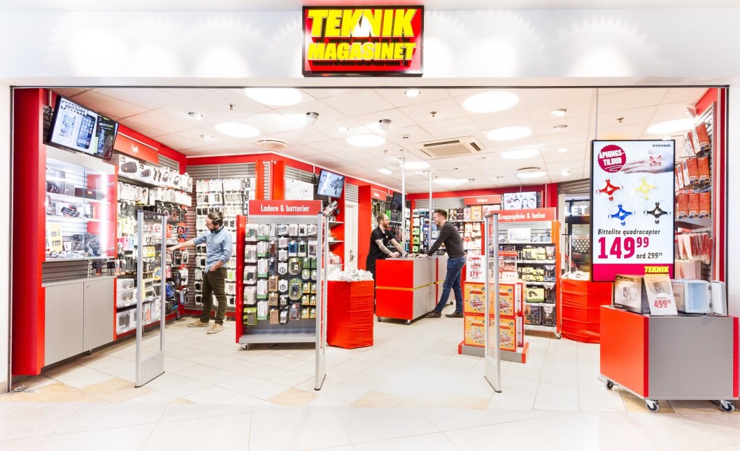 Teknikmagainets konseptbutikk på Tveita. Foto: Teknikmagasinet Teknikmagainets konseptbutikk på Tveita. Foto: Teknikmagasinet