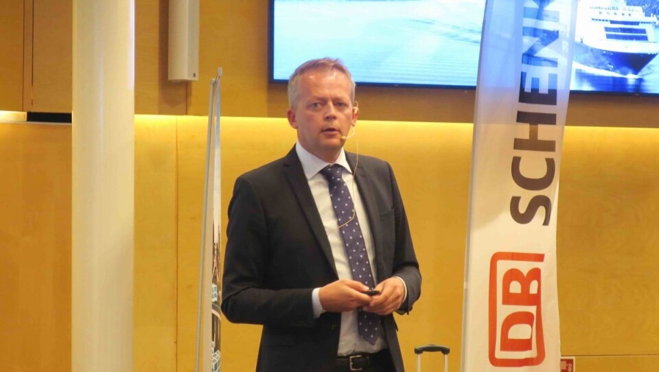 CEO Knut Eriksmoen fortalte om hvordan konferansearrangøren Schenker tilpasser seg nye markedskrav til transportsektoren.
