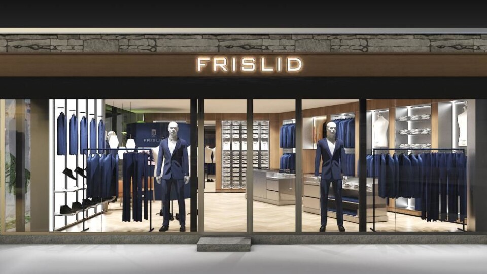 Slik vil Frislids concept store i Hegdehaugsveien fremstå.