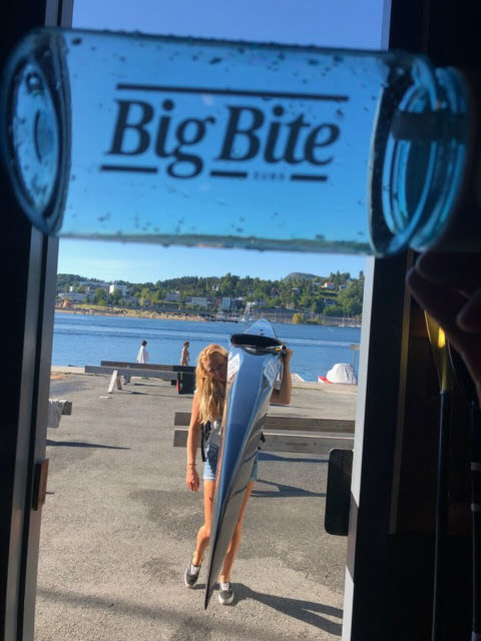 Maria Virik har et sunt kosthold Big Bite ønsker å assosieres seg med.