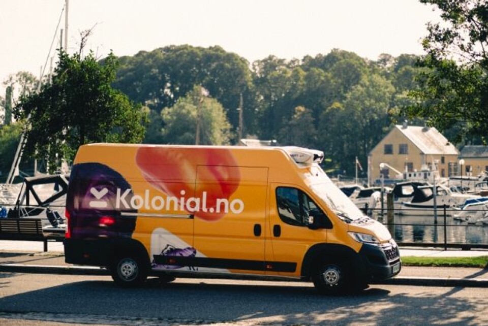 Kolonial.no leverer mat til nesten hele Østlandet fra kr. 0,-. (Foto: Kolonial.no)