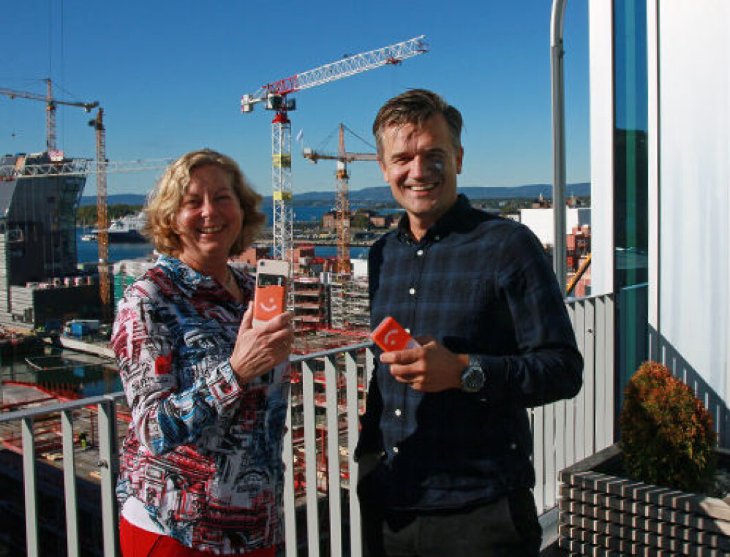 Berit Svendsen og Rune Garborg skal begge løfte Vipps framover. Berit Svendsen og Rune Garborg skal begge løfte Vipps framover.