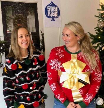 Driftsansvarlig Idun Storm (t.v.) og daglig leder Jeaneth Eide Knudsen i Spar Kjøp har store forventninger til den nye Supply Chain-plattformen. Her prøver de to av julegenserne fra selskapet. Foto: Spar Kjøp Driftsansvarlig Idun Storm (t.v.) og daglig leder Jeaneth Eide Knudsen i Spar Kjøp har store forventninger til den nye Supply Chain-plattformen. Her prøver de to av julegenserne fra selskapet. Foto: Spar Kjøp
