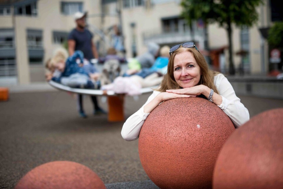 Hanne Gulbrandsen er daglig leder i sentrumsselskapet Arendal By. Foto: Hugo Lande