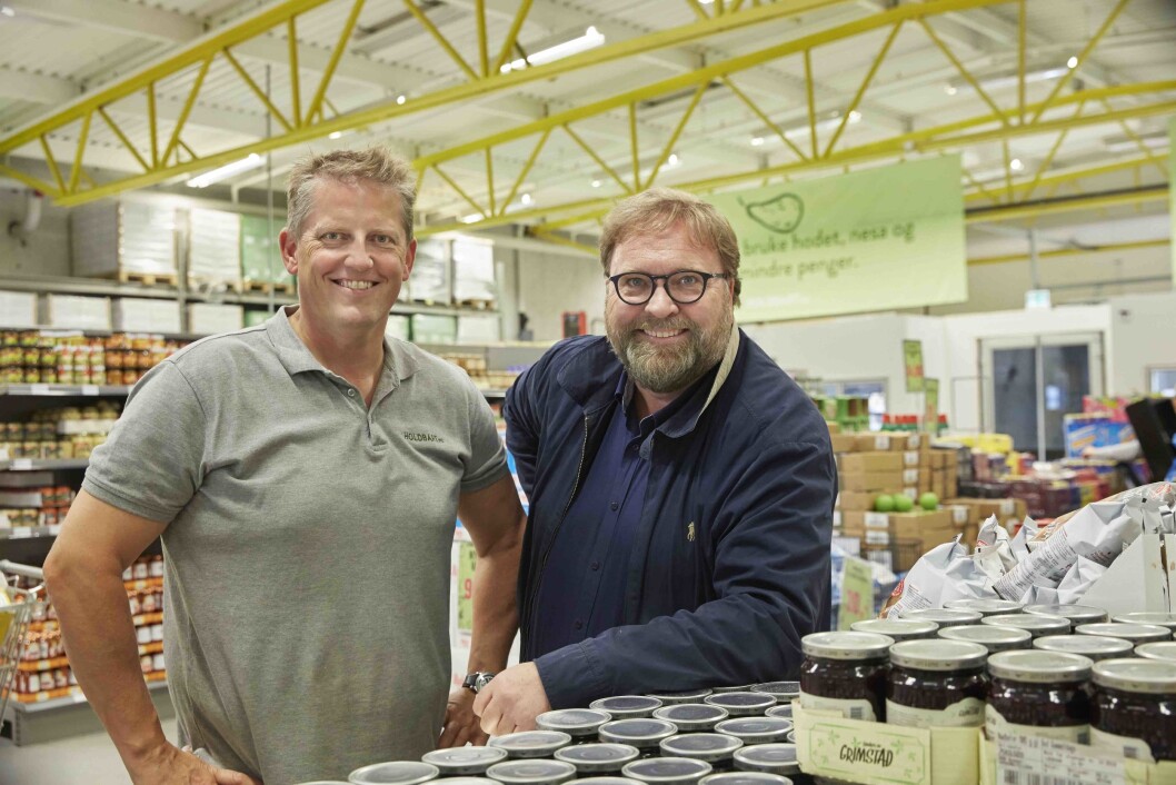 Gründerne Trond J. Laeng og Thor Johansen satser friskt. (Foto: Holdbart) Gründerne Trond J. Laeng og Thor Johansen satser friskt. (Foto: Holdbart)