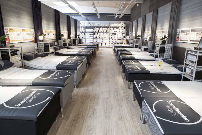 Butikken får eget madrasstudio. (Foto: JYSK) Butikken får eget madrasstudio. (Foto: JYSK)