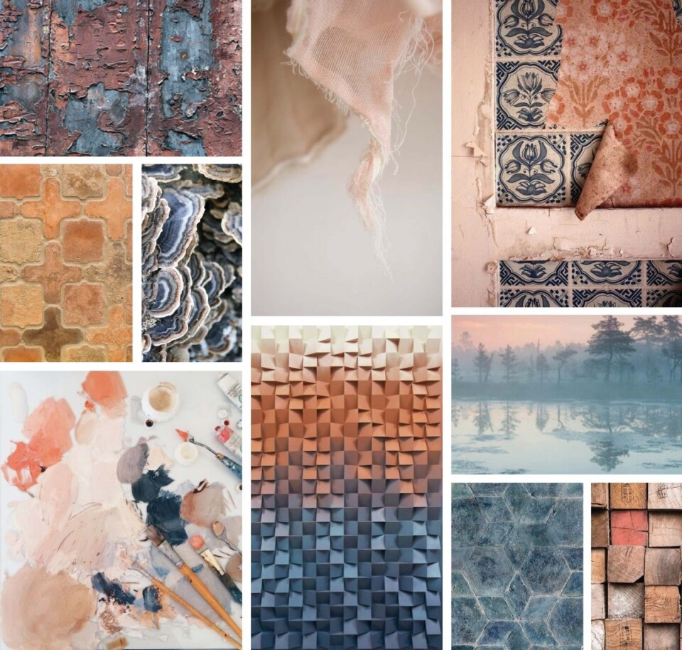 Ainas moodboard (Foto: Henning Tunsli)