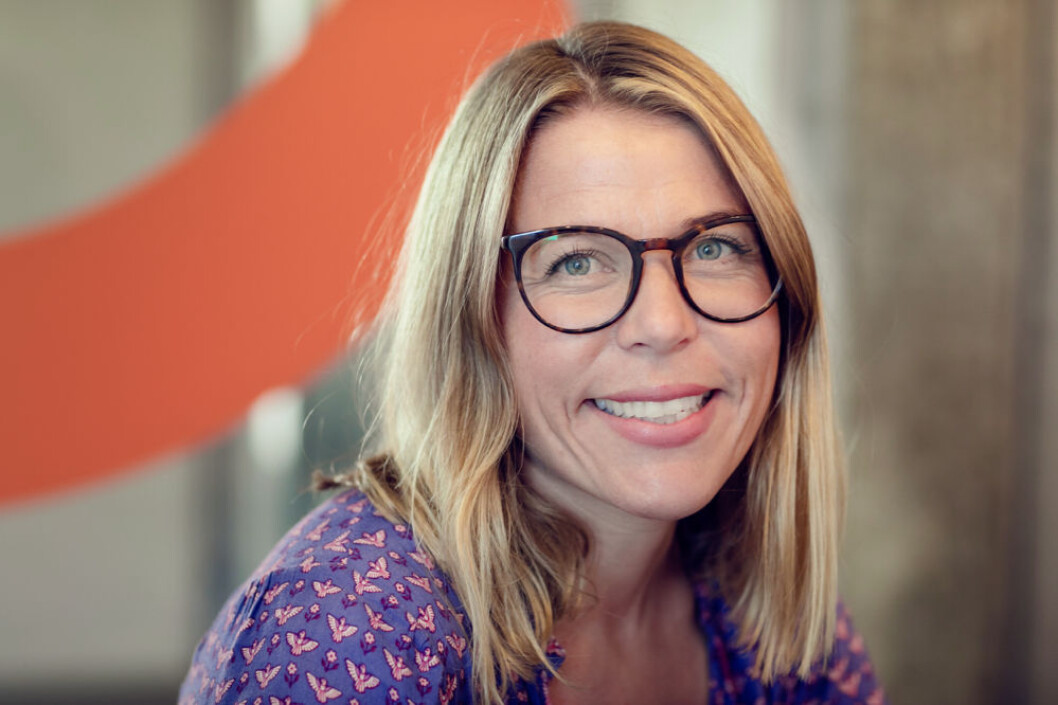 Elisabeth Barrie: – Gjør det mye enklere og oversiktlig når det skal betales. (Foto: Vipps) Elisabeth Barrie: – Gjør det mye enklere og oversiktlig når det skal betales. (Foto: Vipps)