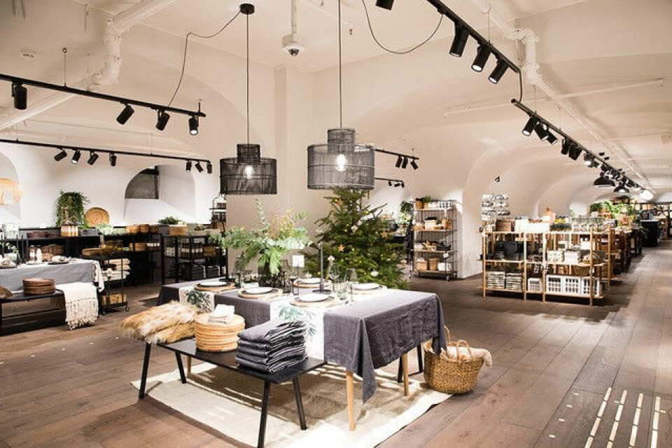 Det er selskapets sin aller første H&M HOME Concept Store i Norge. 