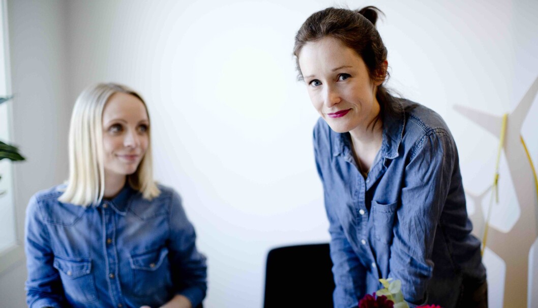 Lena Simeone Jensen og Martine Larsen Rygh i Turbo Kommunikasjon understreker at vi ikke må slutte med å kommunisere med målgruppen vår. Lena Simeone Jensen og Martine Larsen Rygh i Turbo Kommunikasjon understreker at vi ikke må slutte med å kommunisere med målgruppen vår.