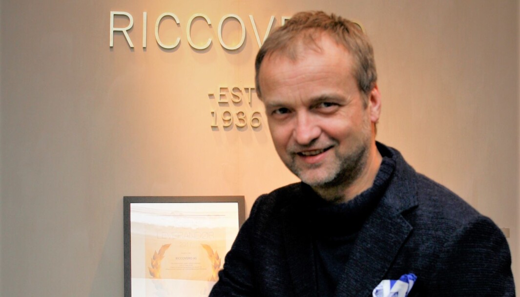 Finn Einar Kvamme vil drive Ricco Vero videre. Finn Einar Kvamme vil drive Ricco Vero videre.