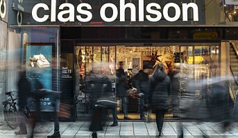 1 % fall for Clas Ohslon i januar – kraftig vekst på nett