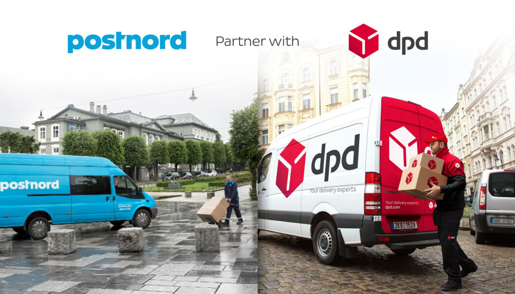 Samarbeidet mellom PostNord og DPD er forlenget med fem nye år, noe som skal forbedre tilbudet av pakkeforsendelser over landegrensene i Europa. Samarbeidet mellom PostNord og DPD er forlenget med fem nye år, noe som skal forbedre tilbudet av pakkeforsendelser over landegrensene i Europa.
