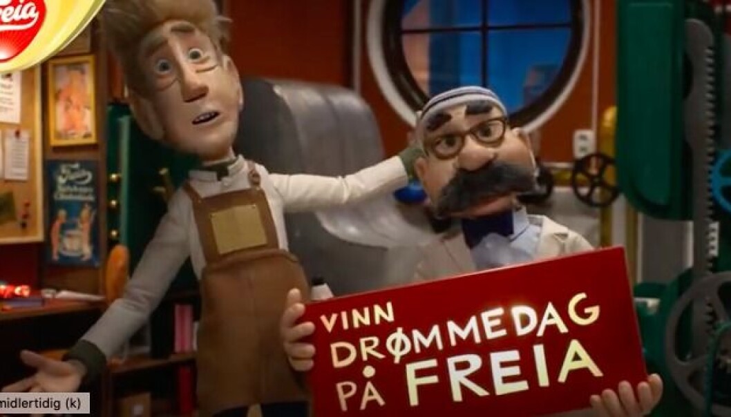 Klageren mente at reklamen for Freia sjokolader var rettet mot barn, men Mondelez gikk fri. Klageren mente at reklamen for Freia sjokolader var rettet mot barn, men Mondelez gikk fri.
