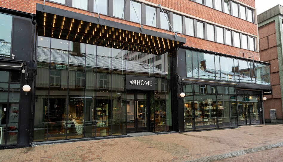 H&M Homes nye konseptbutikk i Trondheim ligger i Thomas Angells gate og er på 565 kvm.