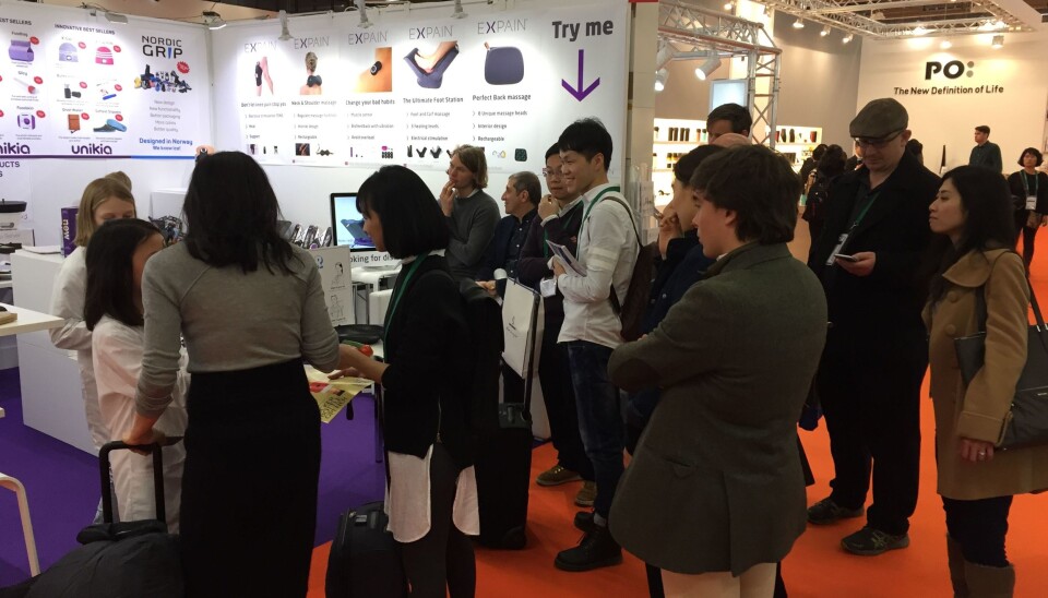 Ill. foto: Unikias stand på Ambiente i Frankfurt i 2018.