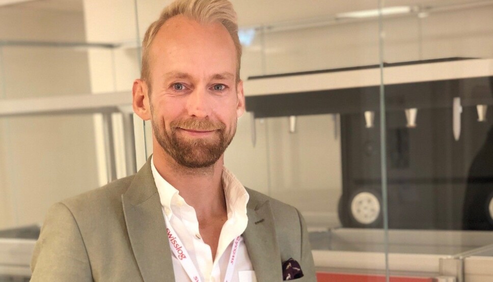 Christian Walby tiltrådte i mai som salgssjef i Swisslog Norge.