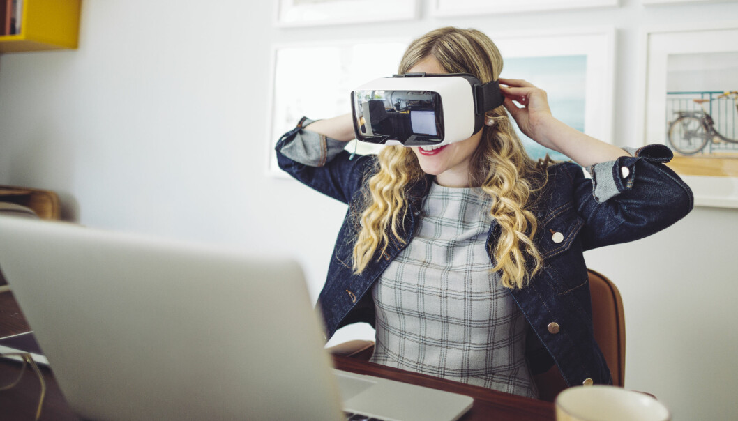VR kan i følge kronikkforfatteren bidra til mer bærekraftig netthandel.