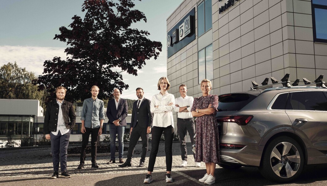 F.v.: Tobias Helgesen, Campaign & Customer Analyst, Møller, Ville Sivonen, Head of Martech, Isobar, Michael Legendre, byråleder Isobar, Martin Bonnor, Sales Director Isobar, Charlotte Roppen, Kundeansvarlig, Isobar, Kim Motrøen, Head of Marketing Operations, Møller, Celin Vanay, Prosjektleder, Møller. F.v.: Tobias Helgesen, Campaign & Customer Analyst, Møller, Ville Sivonen, Head of Martech, Isobar, Michael Legendre, byråleder Isobar, Martin Bonnor, Sales Director Isobar, Charlotte Roppen, Kundeansvarlig, Isobar, Kim Motrøen, Head of Marketing Operations, Møller, Celin Vanay, Prosjektleder, Møller.
