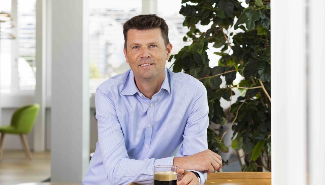 Guillaume Le Cunff, administrerende direktør i Nespresso, lover full karbonnøytralitet innen to år. Guillaume Le Cunff, administrerende direktør i Nespresso, lover full karbonnøytralitet innen to år.