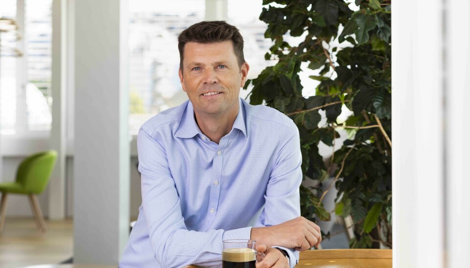 Guillaume Le Cunff, administrerende direktør i Nespresso, lover full karbonnøytralitet innen to år.