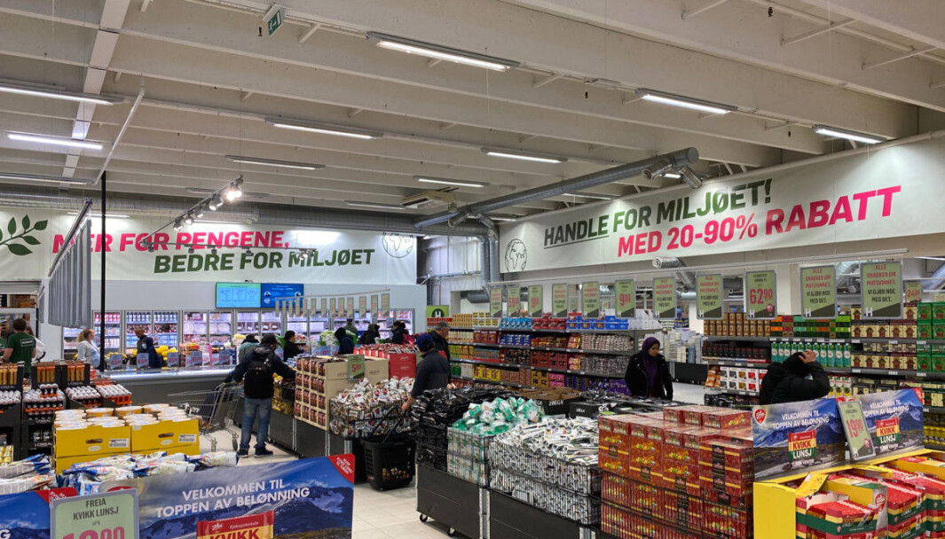 Fredag var Holdbart på plass i hovedstaden, i de tidligere lokalene til Europris på Haugenstua. Fredag var Holdbart på plass i hovedstaden, i de tidligere lokalene til Europris på Haugenstua.