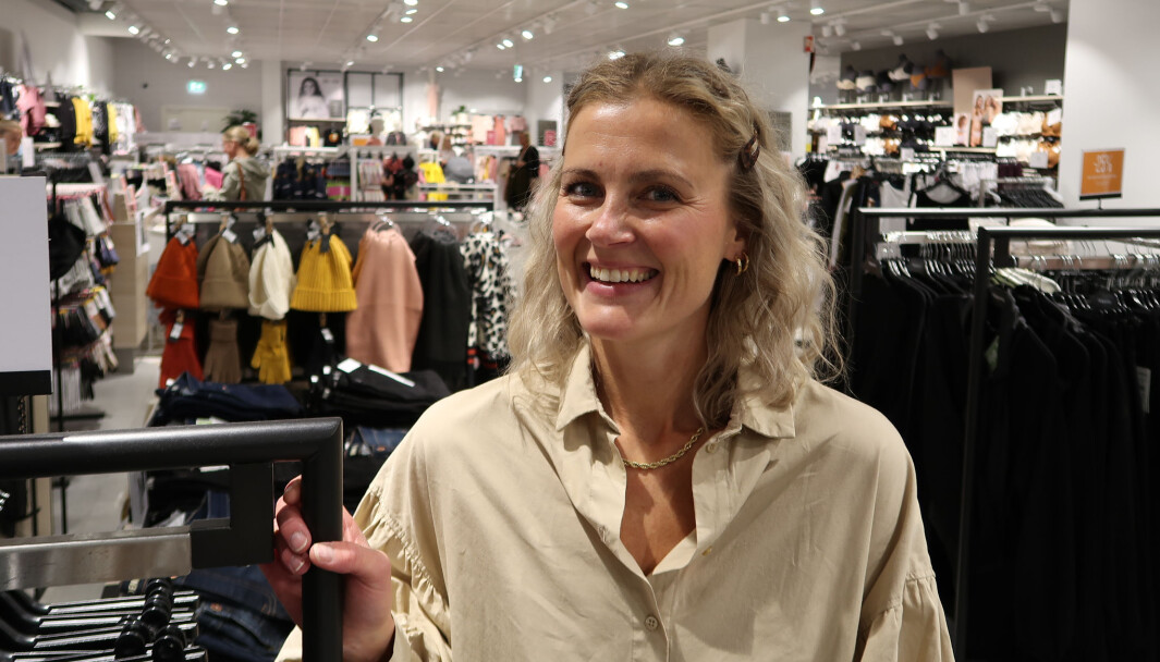 – Treningen og målingen gir oss energi og ekstra driv, sier Elise Myhre Hoe, butikksjef på KappAhl på Buskerud Storsenter i Krokstadelva. – Treningen og målingen gir oss energi og ekstra driv, sier Elise Myhre Hoe, butikksjef på KappAhl på Buskerud Storsenter i Krokstadelva.
