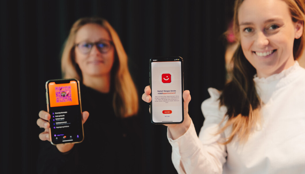 Elisabeth Haug, sjef i Vipps Mobil, og Tonje Foss Kløve, produktsjef for Vipps mobil Elisabeth Haug, sjef i Vipps Mobil, og Tonje Foss Kløve, produktsjef for Vipps mobil