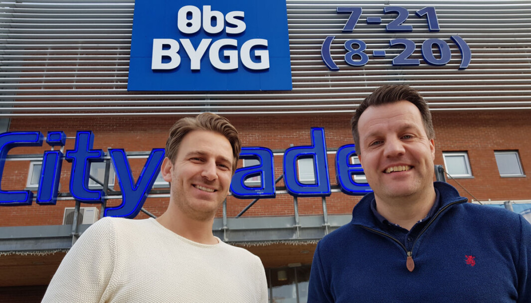 Driftsleder Bobo Marjanovic (t.v.) og senterleder Bård Bye ser fram til å starte ombyggingen. Driftsleder Bobo Marjanovic (t.v.) og senterleder Bård Bye ser fram til å starte ombyggingen.
