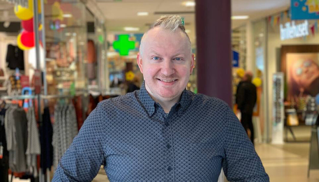Erik Gjemble (43) er i dag senterleder ved Havnesenteret i Brønnøysund, en jobb han har hatt i fire år. Erik Gjemble (43) er i dag senterleder ved Havnesenteret i Brønnøysund, en jobb han har hatt i fire år.