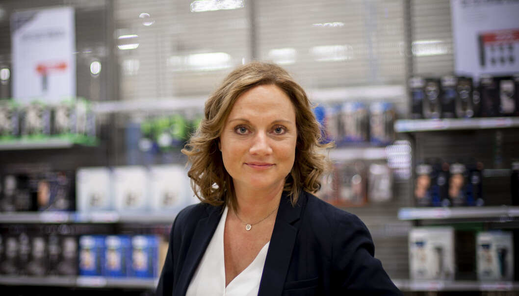 Susanne Holmström er toppsjef i NetOnNet. Susanne Holmström er toppsjef i NetOnNet.