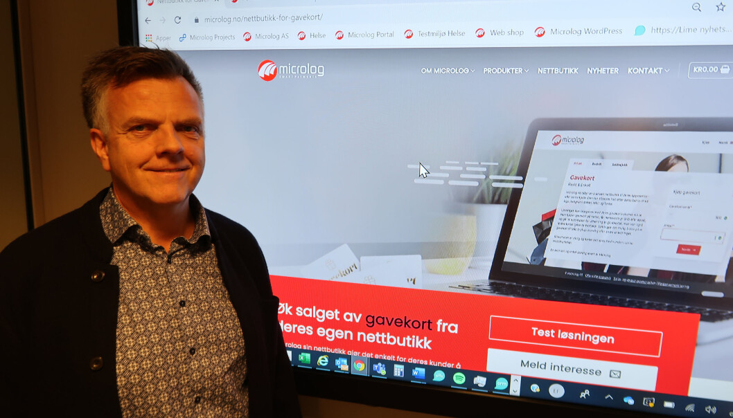 Aslak Lie er gründer og daglig leder i Microlog. Aslak Lie er gründer og daglig leder i Microlog.