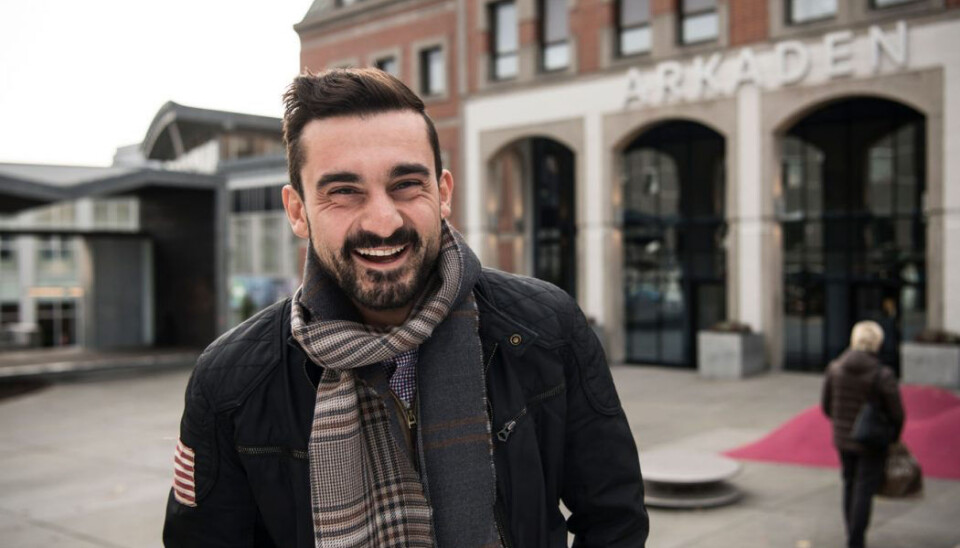 Senterleder Aziz Chaer at alle skal kunne bruke byen og handle lokalt. Senterleder Aziz Chaer at alle skal kunne bruke byen og handle lokalt.