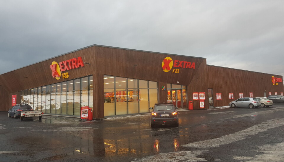 Landets mest moderne Extra er åpnet på Elverum. Landets mest moderne Extra er åpnet på Elverum.