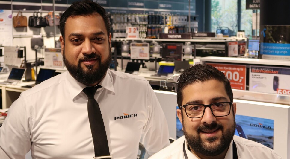 Sales manager Suraj Hirami and store manager Raheel Khan are satisfied with the continuous supply of feedback from their customers.
