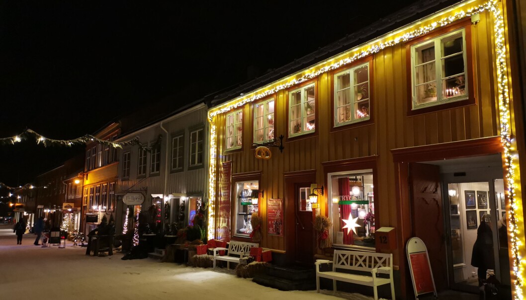Julemarkedet varer i én måned. Julemarkedet varer i én måned.