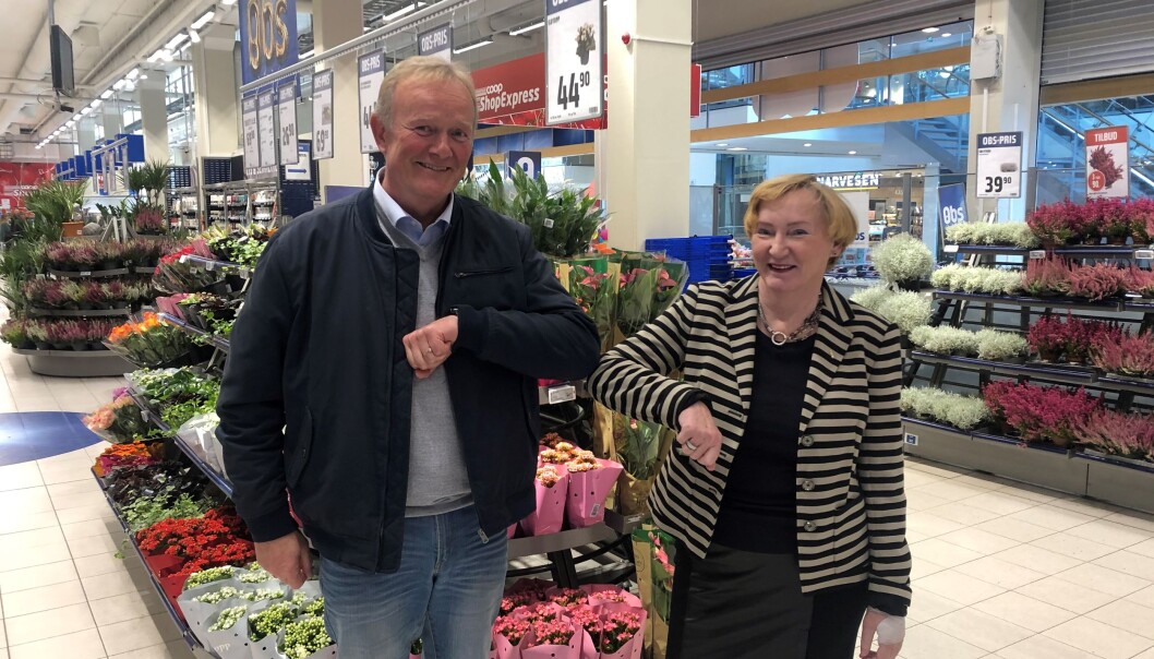 Svein Are Olsen, styreleder Coop Høylandet og Lisbeth Bull Husby, styreleder Coop Midt-Norge. Svein Are Olsen, styreleder Coop Høylandet og Lisbeth Bull Husby, styreleder Coop Midt-Norge.