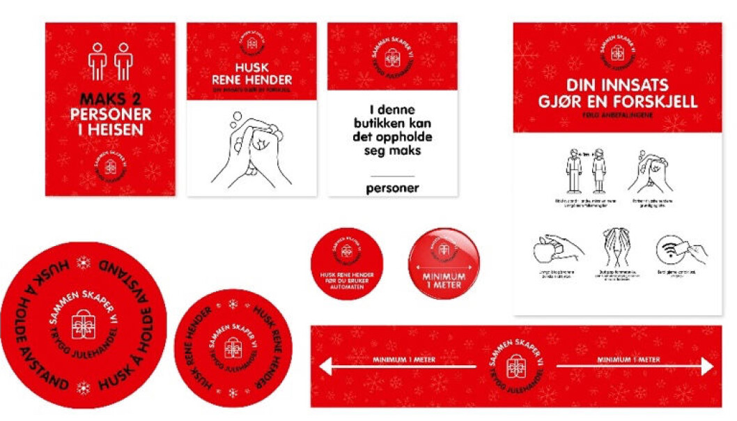 Eksempler på posters som AMFI-sentre bruker. Eksempler på posters som AMFI-sentre bruker.