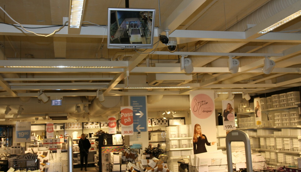 Ill. foto fra Clas Ohlson som var en av kjedene som ble utsatt for den uforbederlige butikktyven i Sarpsborg.