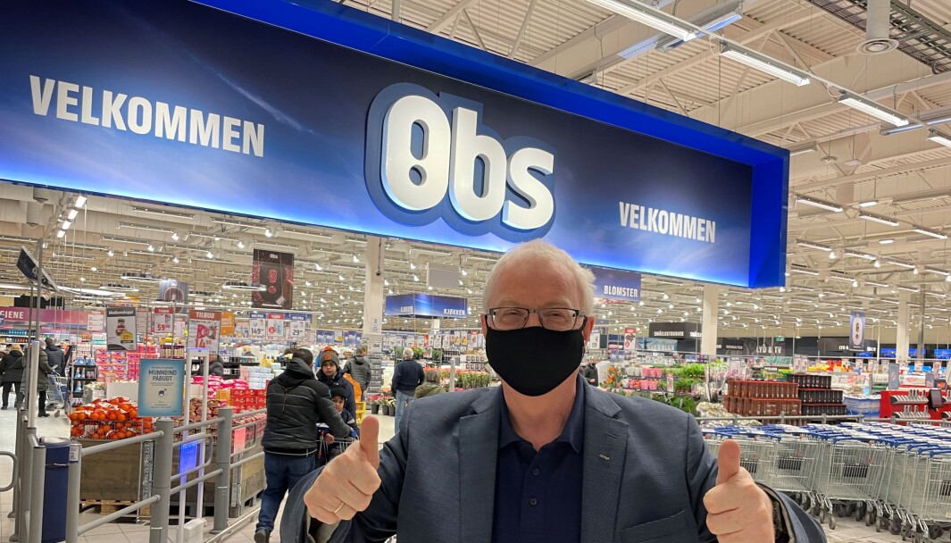 Den beste dagen i året å være Coop-sjef, mener Torbjørn Skei. Den beste dagen i året å være Coop-sjef, mener Torbjørn Skei.