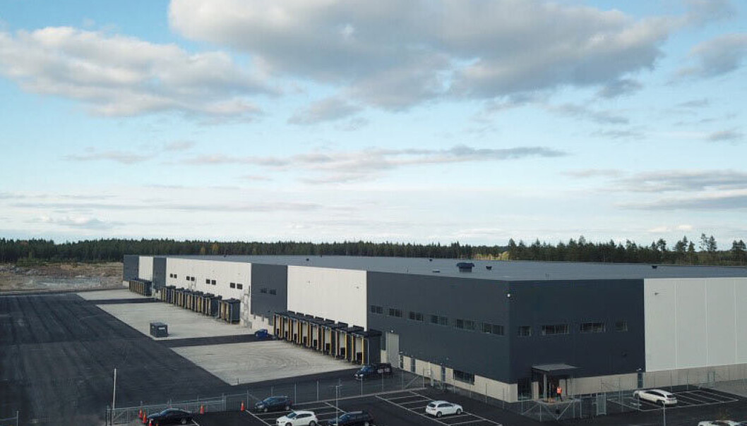 Teknikmagasinets nye sentrallager i Eskilstuna. Teknikmagasinets nye sentrallager i Eskilstuna.