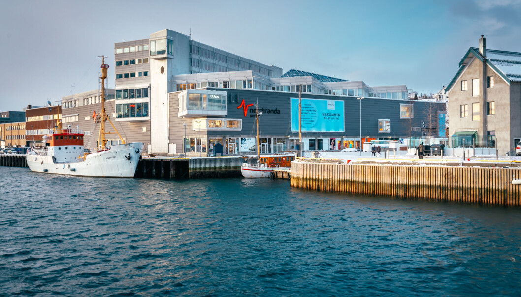 Nerstranda ligger sentralt i Tromsø sentrum. Nerstranda ligger sentralt i Tromsø sentrum.