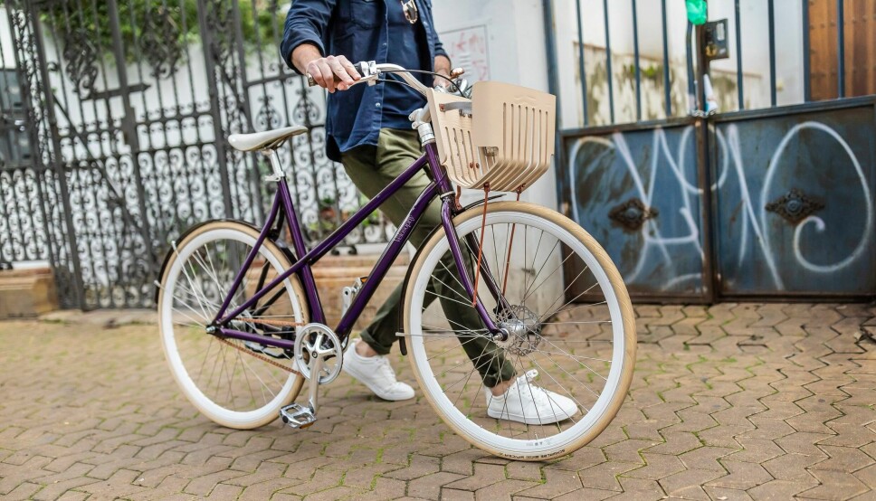 'Re:cycle'-sykkelen fra Velosophy er laget av gjenvunne kapsler fra Nespresso.
