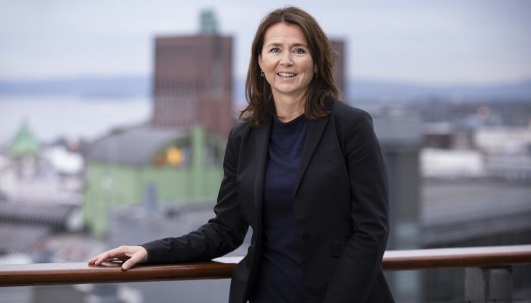 Cathrine Laksfoss, administrerende direktør i Schibsted Distribusjon, er svært fornøyd med resultatet for 2020. Cathrine Laksfoss, administrerende direktør i Schibsted Distribusjon, er svært fornøyd med resultatet for 2020.