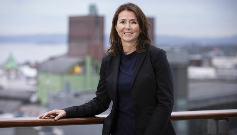 Cathrine Laksfoss, administrerende direktør i Schibsted Distribusjon, er svært fornøyd med resultatet for 2020.