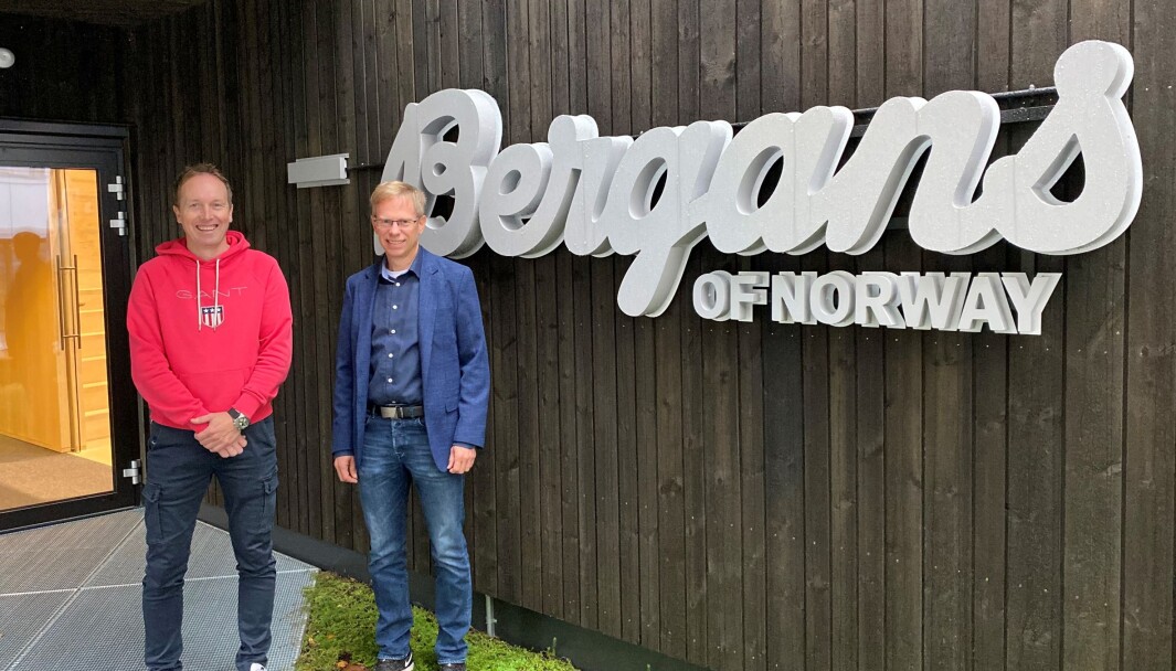 – Hos Pilaro har vi hatt høy prioritet hele tiden, sier Chief Information Officer i Bergans, Espen Jensen (til venstre). Her sammen med senior konsulent i Pilaro, Bjørn Martini. – Hos Pilaro har vi hatt høy prioritet hele tiden, sier Chief Information Officer i Bergans, Espen Jensen (til venstre). Her sammen med senior konsulent i Pilaro, Bjørn Martini.