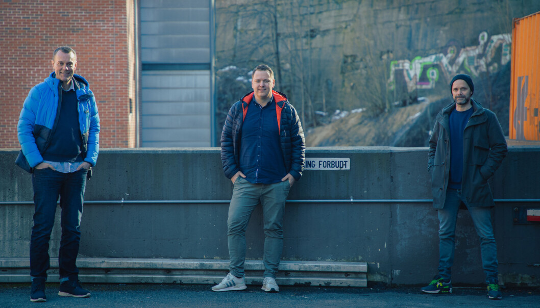 Fra venstre: Styreleder Øystein Tynning, daglig leder Tommy Stiansen og konsernsjef Lars Terje Grorud. Fra venstre: Styreleder Øystein Tynning, daglig leder Tommy Stiansen og konsernsjef Lars Terje Grorud.